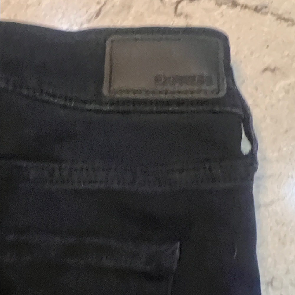 Express Women's Dark Wash Boot Cut Jeans - Picture 5 of 6